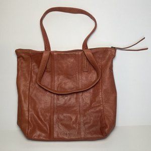 DAY & MOOD Pax Shopper Leather Tote